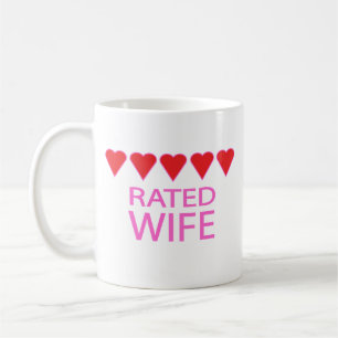 Mug Femme à cinq coeurs