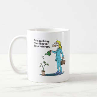Mug Femme banquière