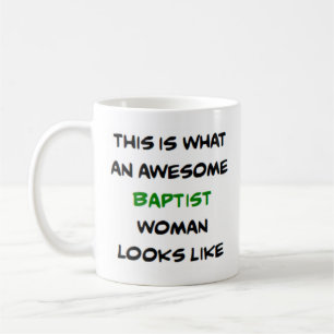 Mug femme baptiste, formidable