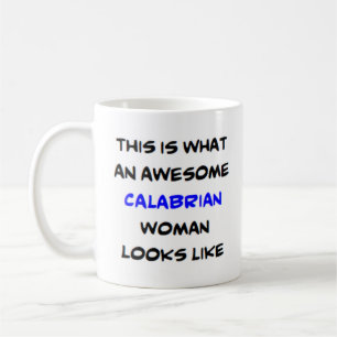 Mug femme calabraise, formidable