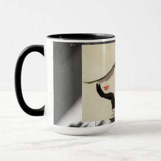 Mug femme confiante