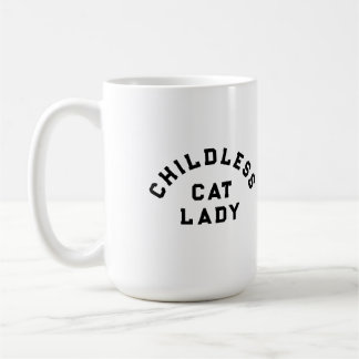 Mug Femme de chat sans enfant, type audacieux