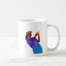 Femme de golfeur