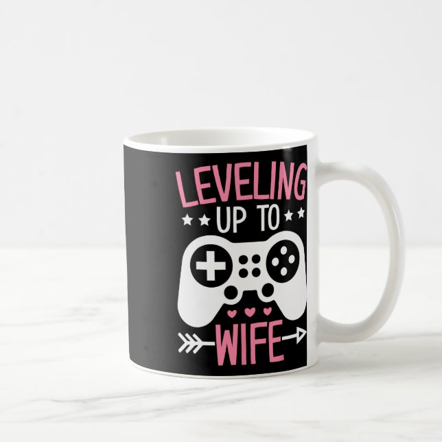 Mug Femme de joueur Maman passant au niveau supérieur  (Droite)