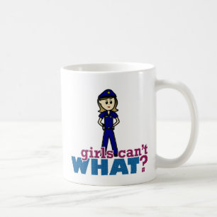 Mug Femme de police