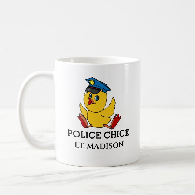 Mug Femme de police (Gauche)