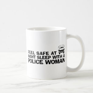 Mug Femme de police drôle