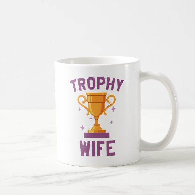 Mug Femme de trophée (Droite)