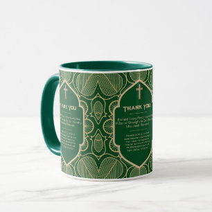 Mug ✝️ Femme du pasteur épouse apprécient Merci cadeau