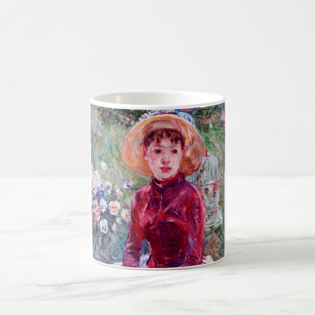 Mug Femme en rouge, Berthe Morisot (Centre)