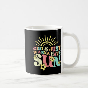 Mug Femme Fille Veut Juste Avoir Soleil Vacances Drôle