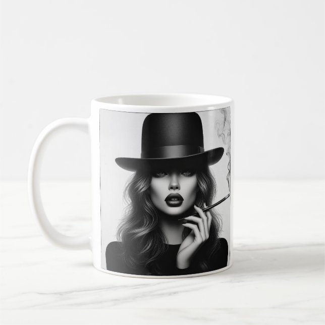 Mug Femme Fumée ! (Gauche)