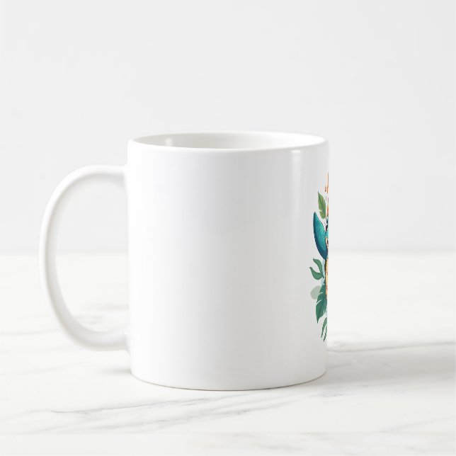 Mug Femme Hawaiienne-Chemise Aloha Hawaii (Gauche)