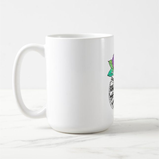 Mug femme horloge  (Gauche)