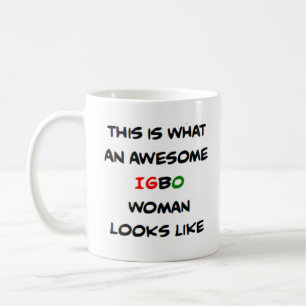 Mug femme igbo, formidable