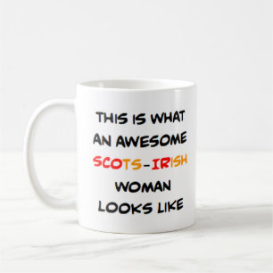 Mug femme irlando-écossaise, formidable
