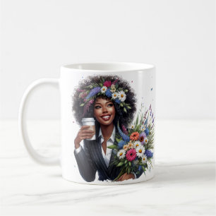 Mug Femme noire mélanine sista femmes afro-américaines