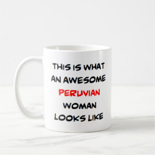 Mug femme péruvienne, génial