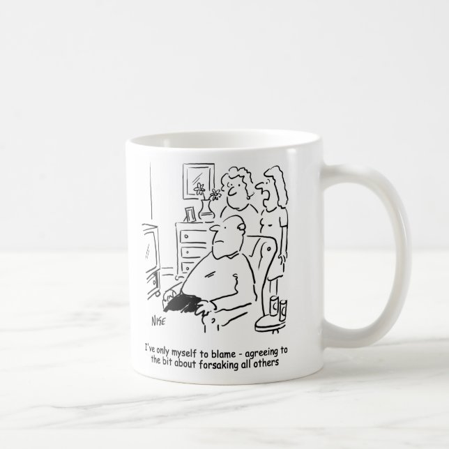 Mug Femme regrette ses voeux de mariage (Droite)