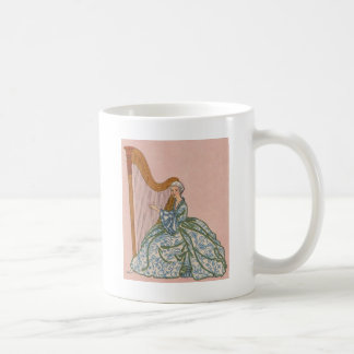 Mug Femme sur l'harpe