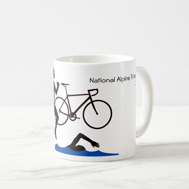 Mug Femme Triathlon Keepsaké (Devant droit)