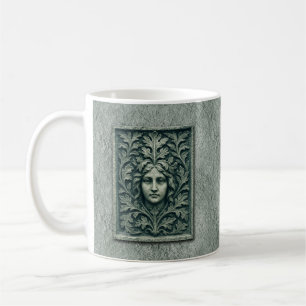 Mug Femme verte - Pierre