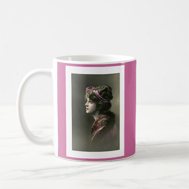 Mug femme victorienne expression d'espoir (Gauche)