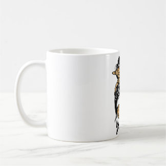 Mug Femme Yaya Life Messy Bun Cheveux Drôle Leopard Ya