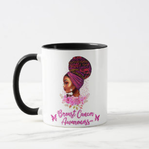 Mug Femmes afro-américaines sensibilisées au cancer 