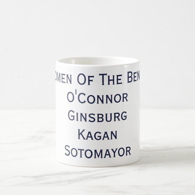 Mug Femmes du banc de la Cour suprême (Centre)