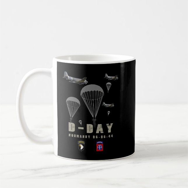 Mug Femmes États-Unis Parachutistes D-Day 2ÈME GUERRE  (Gauche)