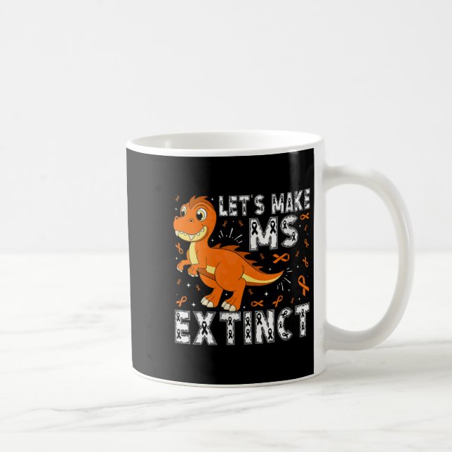 Mug Femmes Faisons de Mme Extinct Dinosaure Sensibilis (Droite)