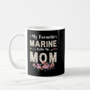 Mug Femmes Femmes Ma Marine Favorite Me Appelle Maman 
