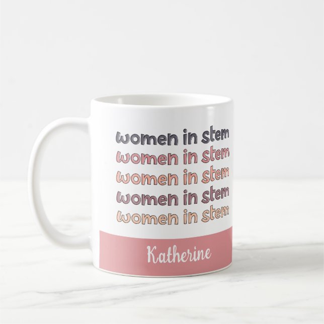 Mug Femmes personnalisées dans les dons de stémonistes (Gauche)