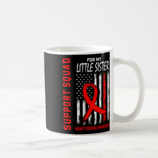 Mug Femmes Red Little Soeur Sensibilisation aux maladi