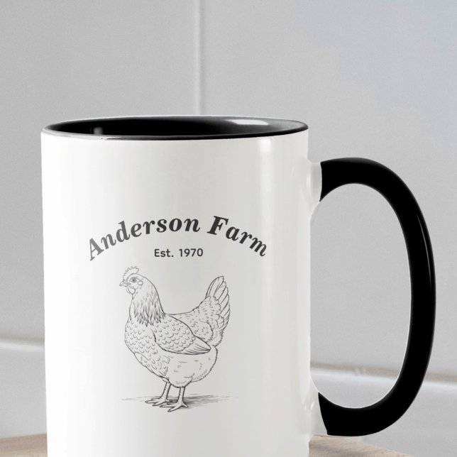 Mug Ferme Hen (Farm Hen Mug)