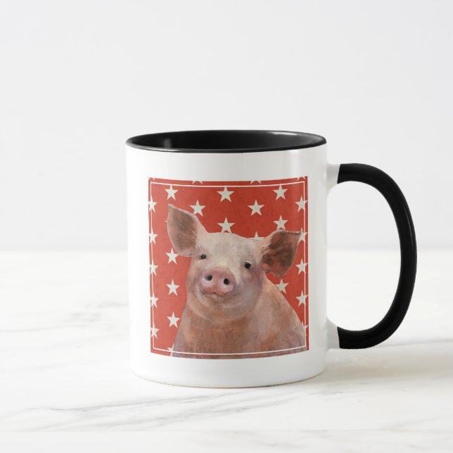 Mug Ferme patriotique - Cochon (Droite)