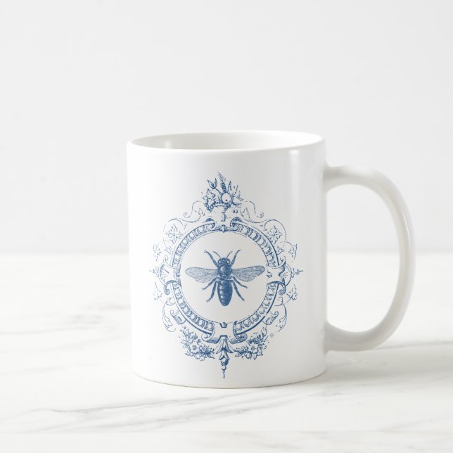 Mug Ferme Vintage française moderne (Droite)