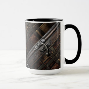 Mug Fermer sur le bois