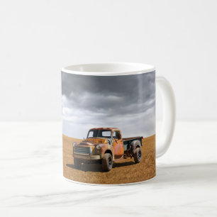 Mug Fermes Vieux camion en campagne