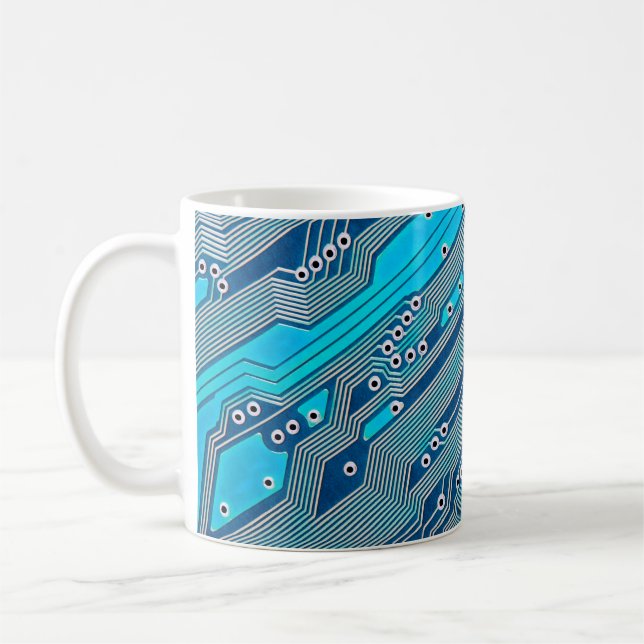 Mug Fermeture de la carte de circuits électroniques. c (Gauche)