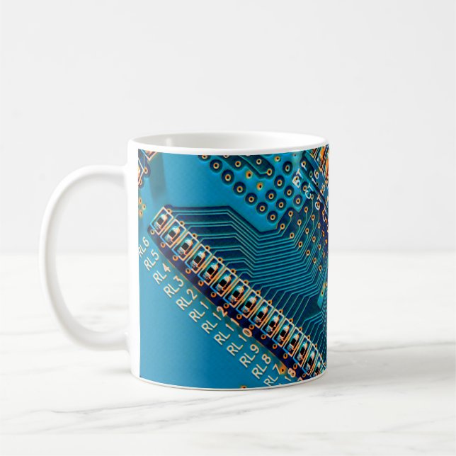 Mug Fermeture de la carte de circuits électroniques. o (Gauche)