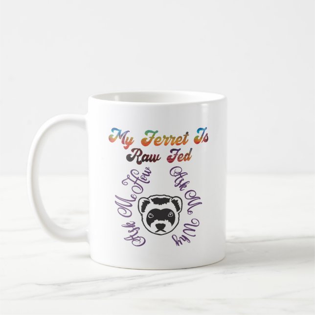 Mug Ferret Raw Fed (Gauche)