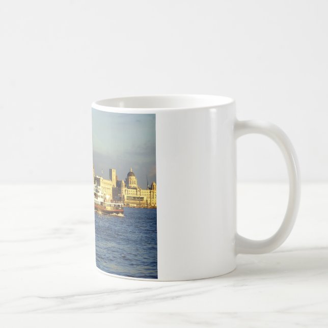Mug Ferry du Mersey et bord de mer de Liverpool