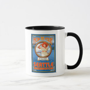 Mug Ferry pour femme - Seattle, Washington