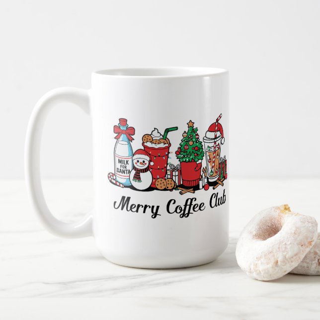 Mug Festif Festif Coupes de Café (Avec donut)