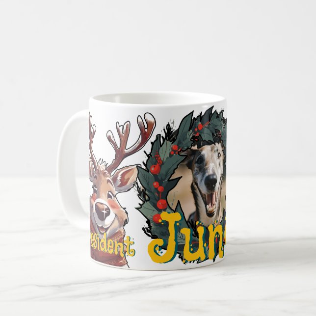 Mug Festif Résident Reindeer Pet Parents (Devant gauche)