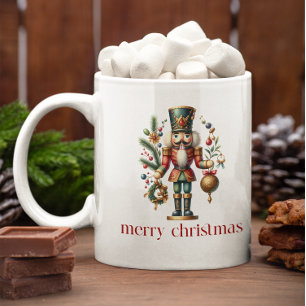 Mug Festin Noisette de Noël Joyeux Texte de Noël