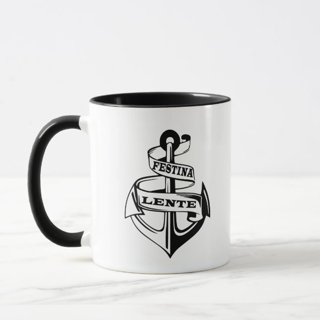Mug Festina lente (Gauche)