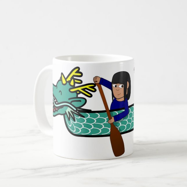 Mug Festival de Bateau Dragon : Célébration de la Trad (Devant gauche)